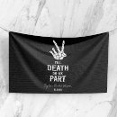 Search for death banners Black and white