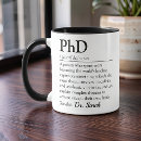 Search for doctorate degree mugs Graduation