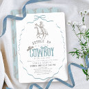 Search for western baby shower invitations Wild west