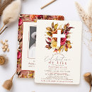 Search for celebration of life invitations Floral