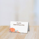 Search for pumpkins place cards Friendsgiving