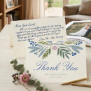 Search for botanical thank you cards Elegant