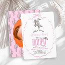 Search for rodeo 1st birthday invitations Western