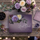 Search for plum wedding guest books Minimal