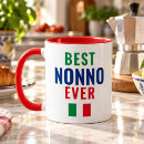 Search for italian nonno mugs Best nonno ever