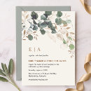Search for sage green wedding invitations Botanical