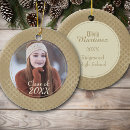 Search for high school graduation christmas tree decorations Gold