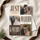Search for just married cards Married and merry