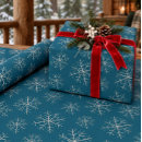 Search for blue and silver wrapping paper Snow