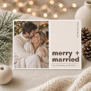 Search for merry and married christmas cards Mr and mrs