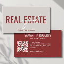 Search for real estate agent business cards Qr code