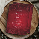 Search for ruby red wedding invitations Rose