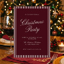 Search for burgundy christmas invitations Elegant