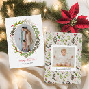 Search for oval christmas cards Watercolor