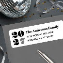 Search for new year return address labels 2027