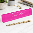 Search for hot pink desk accessories Typography