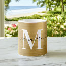 Search for metallic gold mugs Modern