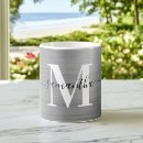Search for black and silver mugs Modern