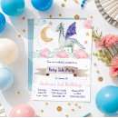 Search for fairy tale invitations Blue
