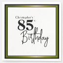 Search for 85th birthday napkins Elegant