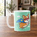 Search for cartoon corgi mugs Kawaii
