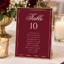 Search for seating charts wedding table cards Classic