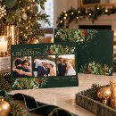 Search for script typography christmas cards Botanical
