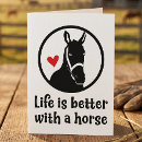 Search for horse lover cards Thinking of you