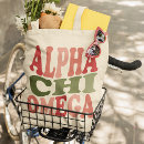 Search for sorority tote bags Alpha chi omega
