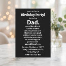 Search for dad birthday invitations Party