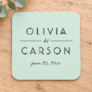 Search for favors wedding coasters For her