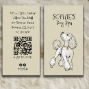 Search for poodle business cards Pet care