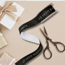 Search for black and white ribbon Minimalistic