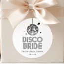 Search for disco stickers Bridal shower