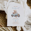 Search for stuffed animals baby shower invitations We can bearly wait