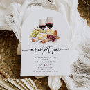 Search for wine pairing invitations Watercolor