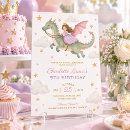 Search for princess and dragon party invitations Fairytale