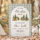 Search for the adventure begins invitations Woodland