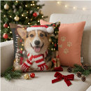 Search for corgi christmas cushions Pembroke welsh corgi