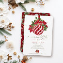 Search for ornament invitations Red