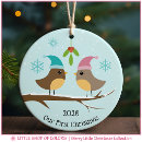 Search for love birds christmas tree decorations First christmas married