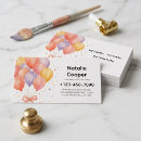 Search for party decorations business cards Event planning