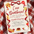 Search for italian baby shower invitations La dolce vita