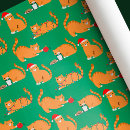 Search for tabby wrapping paper Vintage