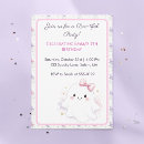 Search for girl halloween invitations Cute ghosts
