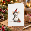 Search for adorable christmas cards Mouse