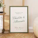 Search for green wedding signs Script