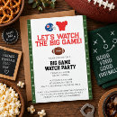 Search for football game invitations Tailgate