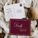 Search for wedding rsvp postcards Elegant