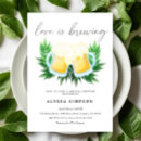 Search for beer bridal shower invitations Oktoberfest fall autumn
